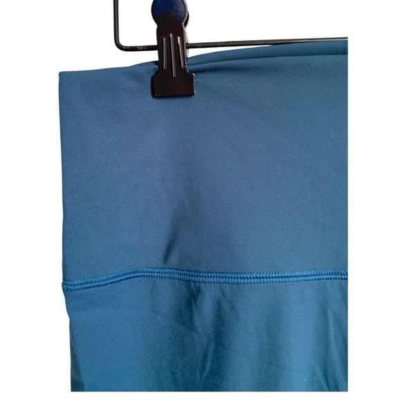 Everlane Women's Teal Active Leggings Size Large Soft Performance Leggings - Picture 4 of 6